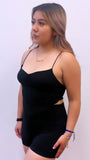 Black cami top