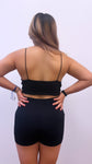 Black cami top