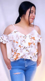 GODDESS RUFFLE BLOUSE