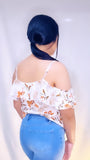 GODDESS RUFFLE BLOUSE