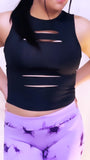 CUTOUT FITNESS TOP